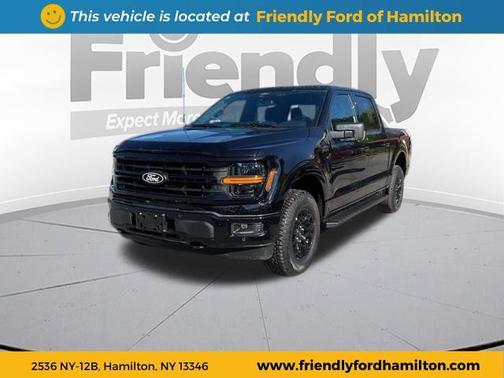 AGATE BLACK METALLIC 2025 Ford F-150 XLT