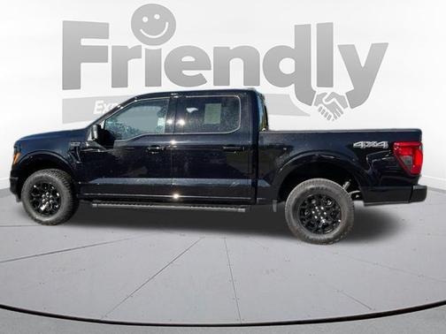 AGATE BLACK METALLIC 2025 Ford F-150 XLT