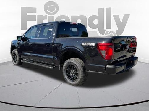 AGATE BLACK METALLIC 2025 Ford F-150 XLT