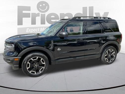 SHADOW BLACK 2022 Ford Bronco Sport Outer Banks