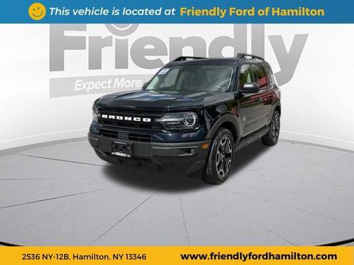 SHADOW BLACK 2022 Ford Bronco Sport Outer Banks