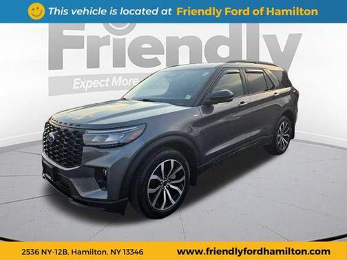 CARBONIZED GRAY METALLIC 2025 Ford Explorer ST-Line
