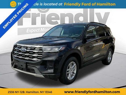 AGATE BLACK METALLIC 2026 Ford Explorer Active w/200A Pkg