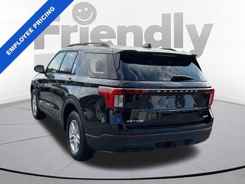 AGATE BLACK METALLIC 2026 Ford Explorer Active w/200A Pkg