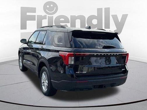 AGATE BLACK METALLIC 2026 Ford Explorer Active w/200A Pkg