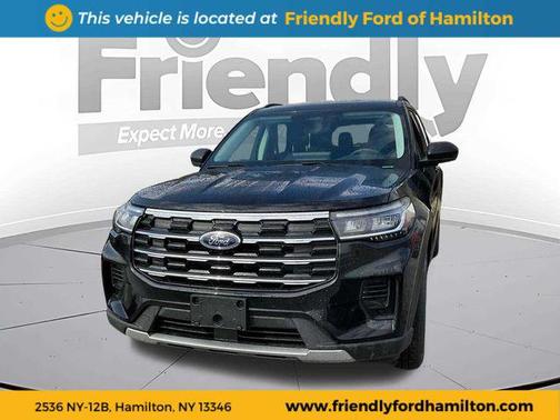 AGATE BLACK METALLIC 2026 Ford Explorer Active w/200A Pkg