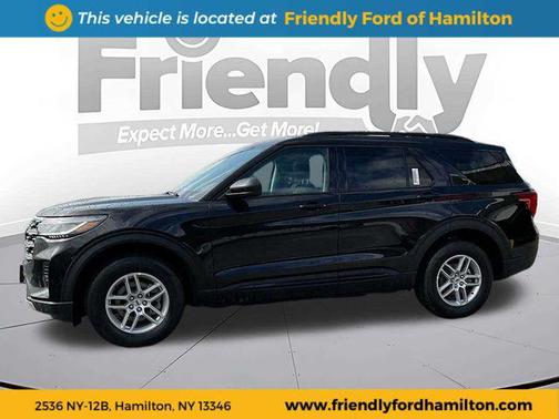 AGATE BLACK METALLIC 2026 Ford Explorer Active w/200A Pkg