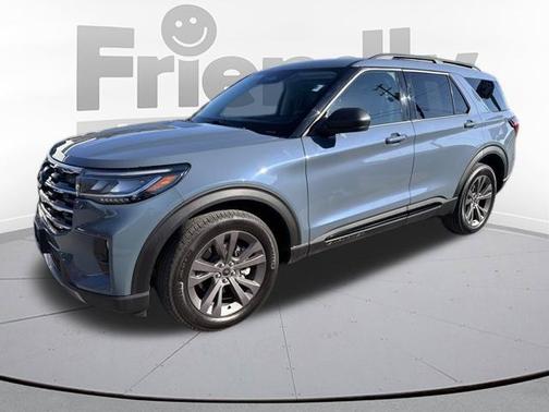 Vapor Blue Metallic 2026 Ford Explorer Active