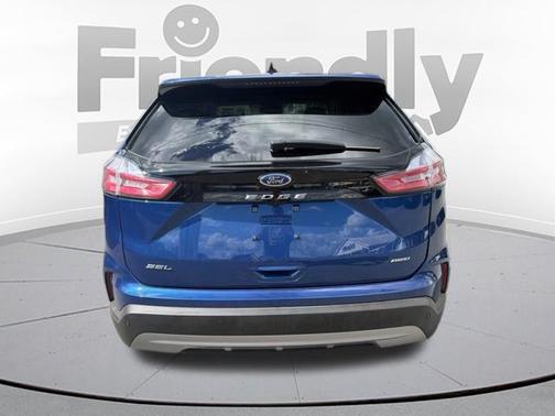 Atlas Blue Metallic 2024 Ford Edge SEL