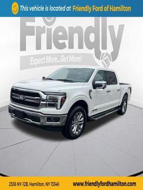 STAR WHITE METALLIC TRICOAT 2026 Ford F-150 Lariat