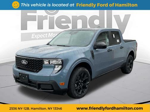 Azure Gray Metallic Tri-Coat 2026 Ford Maverick XLT