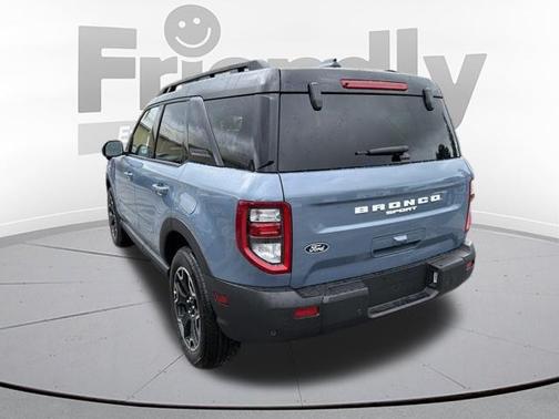 Azure Gray Metallic Tri-Coat 2026 Ford Bronco Sport Outer Banks