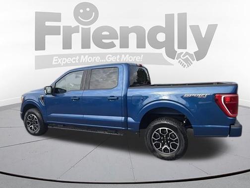 Atlas Blue Metallic 2023 Ford F-150 XLT