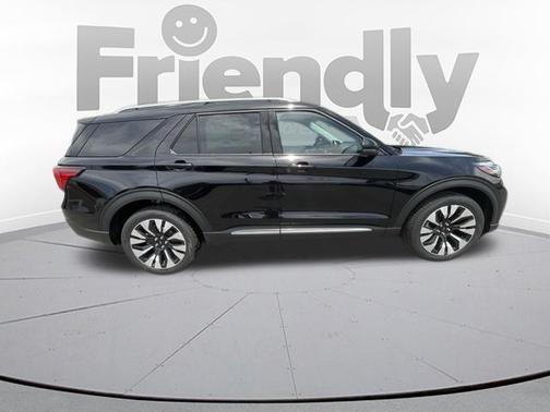 AGATE BLACK METALLIC 2026 Ford Explorer Platinum