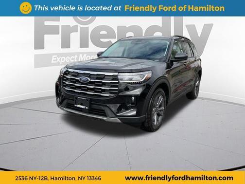 AGATE BLACK METALLIC 2026 Ford Explorer Active