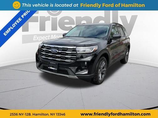 AGATE BLACK METALLIC 2026 Ford Explorer Active