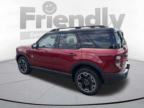 Ruby Red Metallic Tinted Clearcoat 2026 Ford Bronco Sport Outer Banks