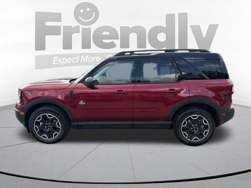 Ruby Red Metallic Tinted Clearcoat 2026 Ford Bronco Sport Outer Banks