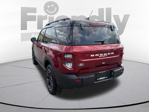 Ruby Red Metallic Tinted Clearcoat 2026 Ford Bronco Sport Outer Banks