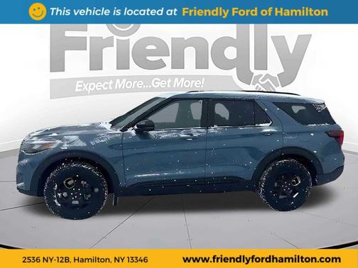 Vapor Blue Metallic 2026 Ford Explorer Tremor