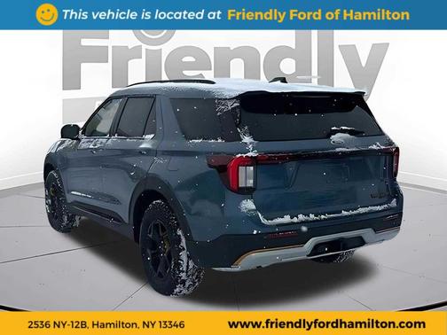 Vapor Blue Metallic 2026 Ford Explorer Tremor