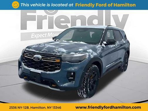 Vapor Blue Metallic 2026 Ford Explorer Tremor