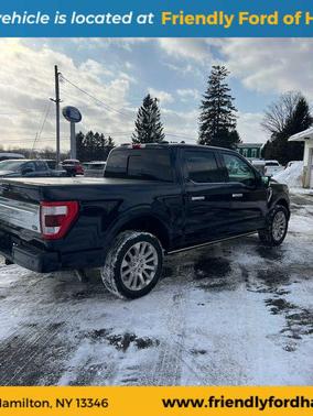 Antimatter Blue 2021 Ford F-150 Limited