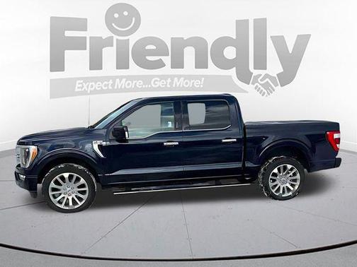 Antimatter Blue 2021 Ford F-150 Limited