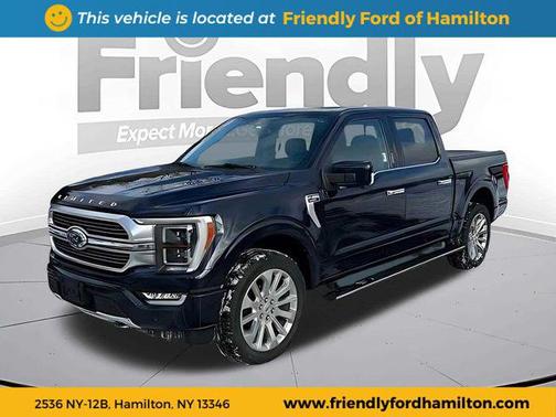 Antimatter Blue 2021 Ford F-150 Limited