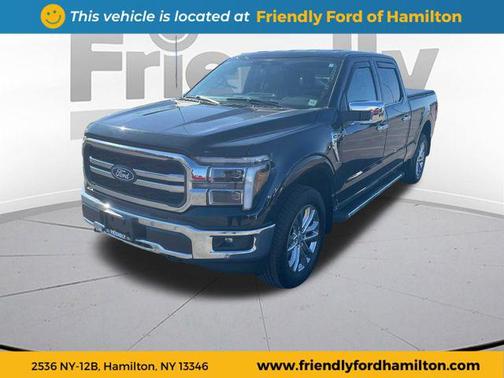 Antimatter Blue Metallic 2025 Ford F-150 Lariat