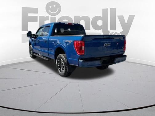 ATLAS BLUE METALLIC 2023 Ford F-150 XLT