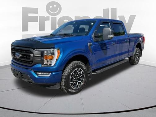 ATLAS BLUE METALLIC 2023 Ford F-150 XLT