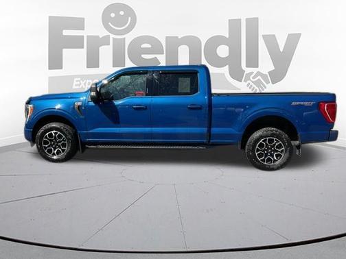 ATLAS BLUE METALLIC 2023 Ford F-150 XLT