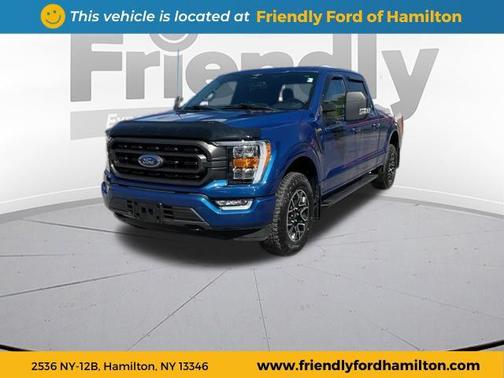 ATLAS BLUE METALLIC 2023 Ford F-150 XLT