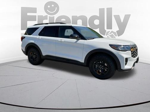STAR WHITE MET TRI-COAT 2026 Ford Explorer Tremor