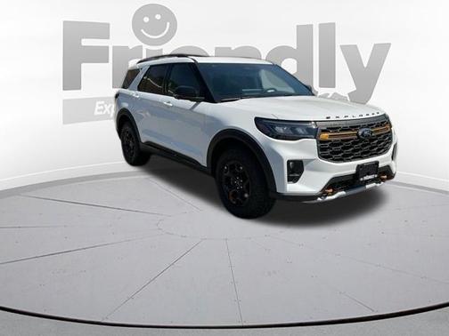 STAR WHITE MET TRI-COAT 2026 Ford Explorer Tremor