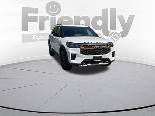 STAR WHITE MET TRI-COAT 2026 Ford Explorer Tremor