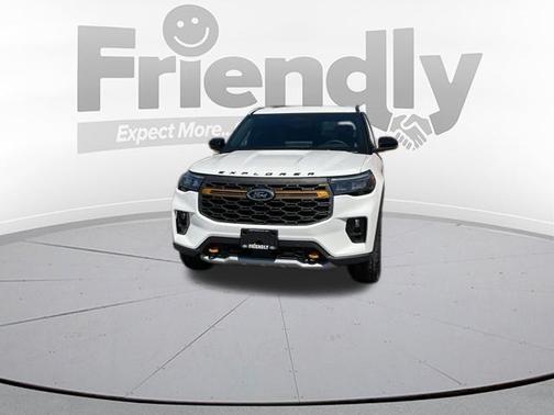 STAR WHITE MET TRI-COAT 2026 Ford Explorer Tremor