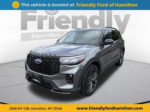 Carbonized Gray Metallic 2025 Ford Explorer ST-Line