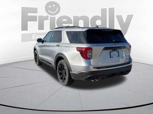 ICONIC SILVER METALLIC 2024 Ford Explorer ST