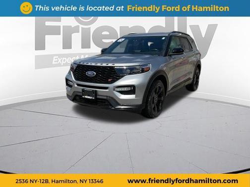 ICONIC SILVER METALLIC 2024 Ford Explorer ST