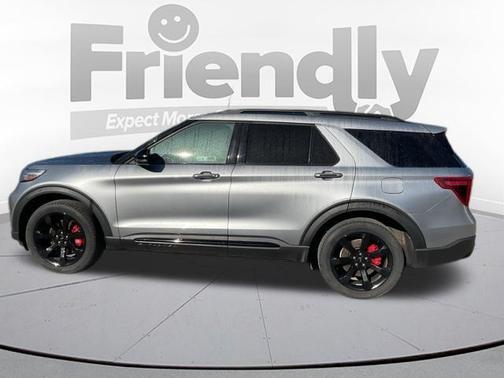 ICONIC SILVER METALLIC 2024 Ford Explorer ST