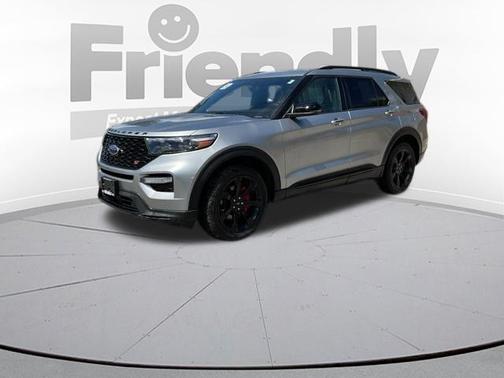 ICONIC SILVER METALLIC 2024 Ford Explorer ST