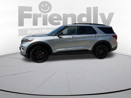 ICONIC SILVER METALLIC 2024 Ford Explorer ST