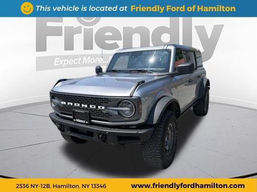 Iconic Silver Metallic 2024 Ford Bronco Badlands