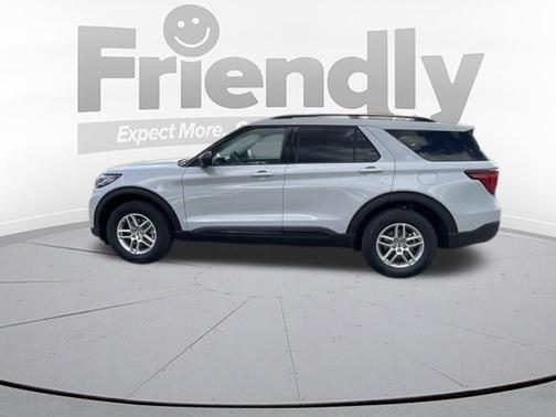 SPACE WHITE METALLIC 2026 Ford Explorer Active
