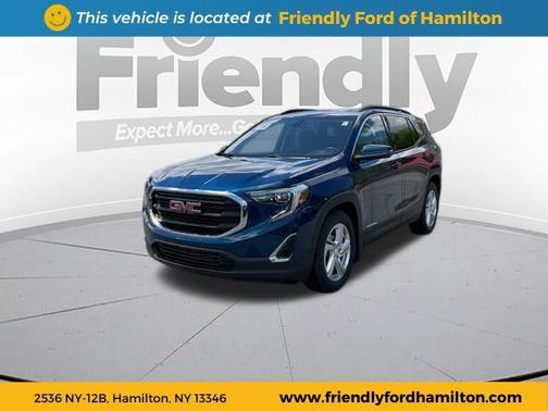 Blue Emerald Metallic 2019 GMC Terrain SLE