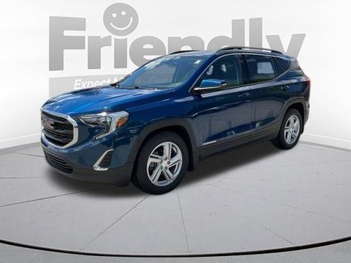 Blue Emerald Metallic 2019 GMC Terrain SLE