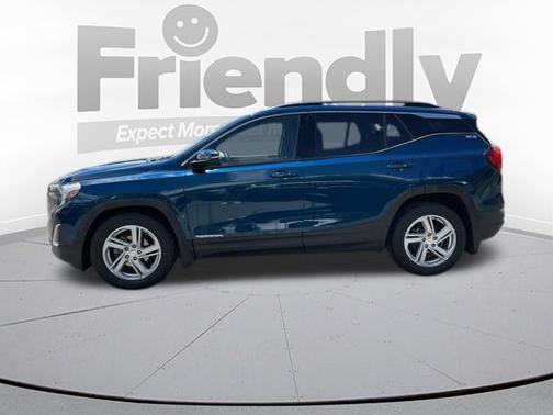 Blue Emerald Metallic 2019 GMC Terrain SLE