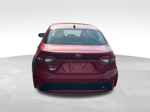 Barcelona Red Metallic 2020 Toyota Corolla LE